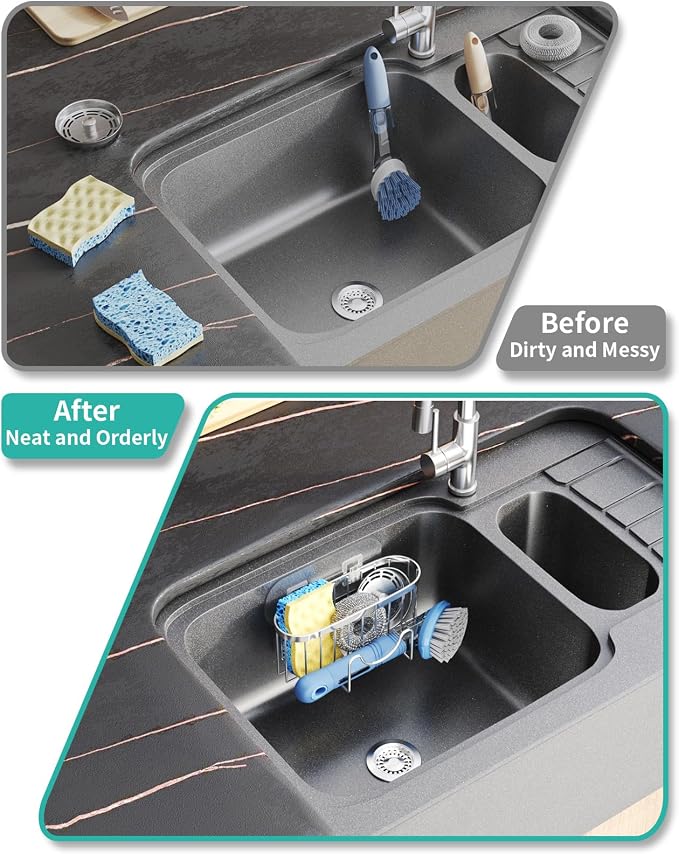 HapiRm Kitchen Sponge Holder for Sink - Image 6