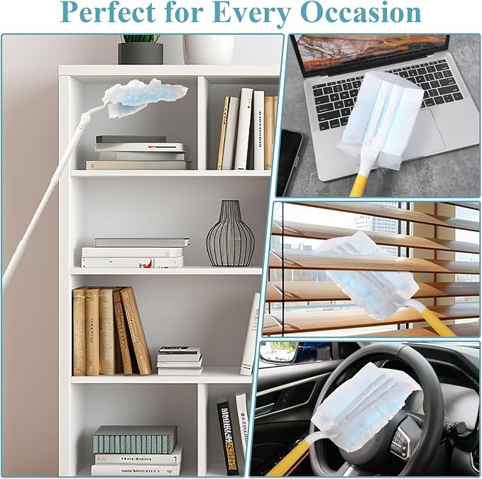 60 Count Electrostatic Duster Refills, 360 Heavy Duty Compatible - Image 6