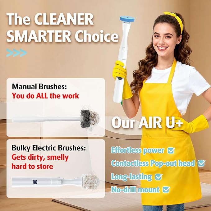 AIR U+ Hands-Free Electric Toilet Brush - Image 5
