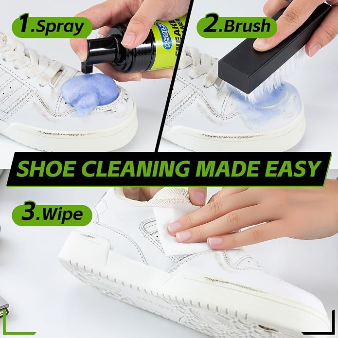 X-SMILE Sneaker Cleaning Kit, Foam Cleaner - Image 4