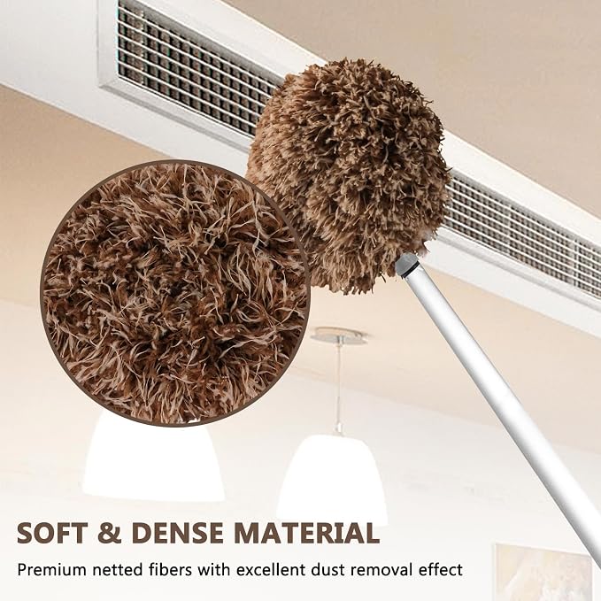 Ceiling Fan Cleaner Duster Reusable Microfiber Ceiling Fan Blade Cleaner - Image 5
