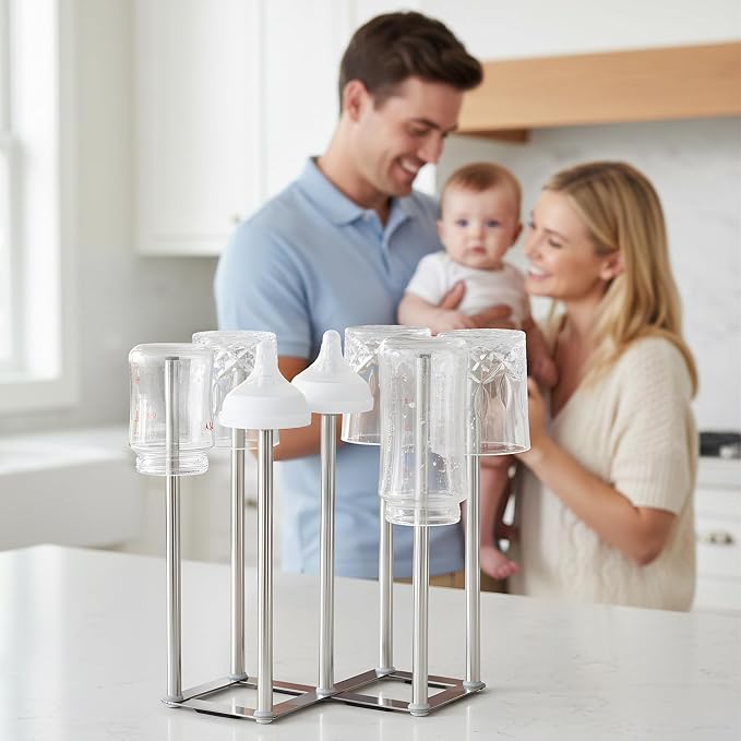 Water Bottle Drying Rack, Cup Drying Rack - Image 9