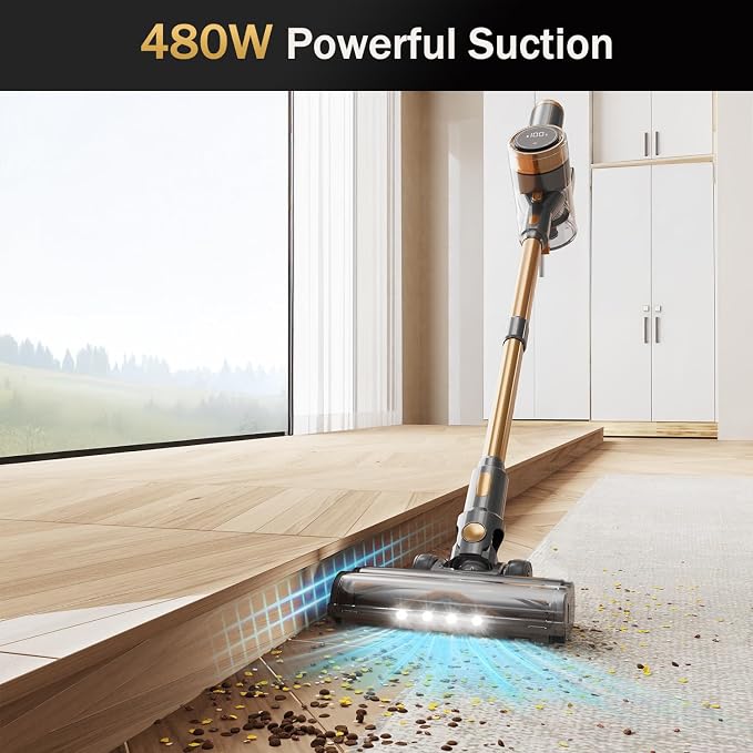 Cordless Vacuum Cleaner, 10-in-1 Lightweight Stick Vacuum - Image 2