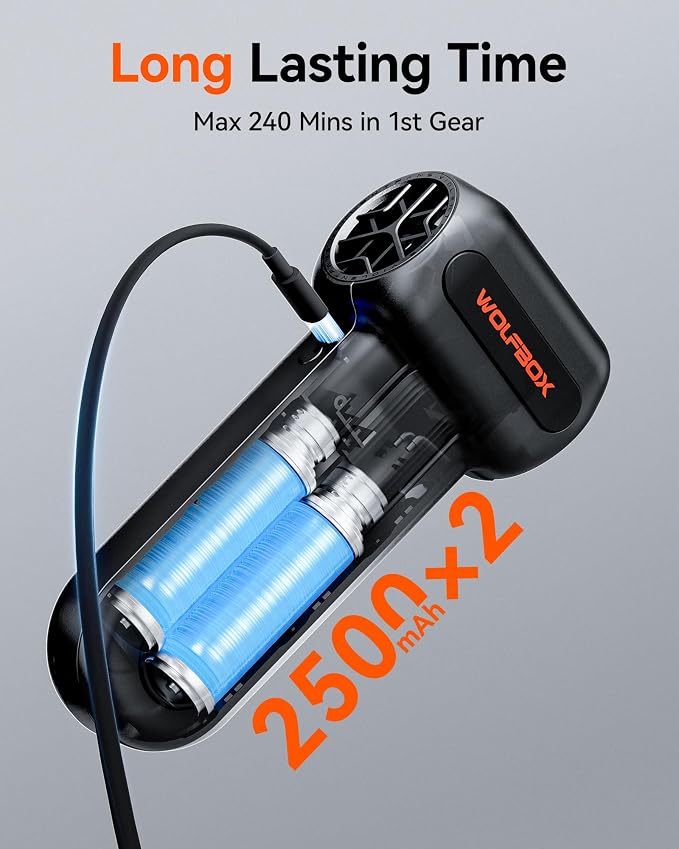 WOLFBOX MF60 Compressed Air Duster-110000RPM Super Power Electric Air Duster - Image 8