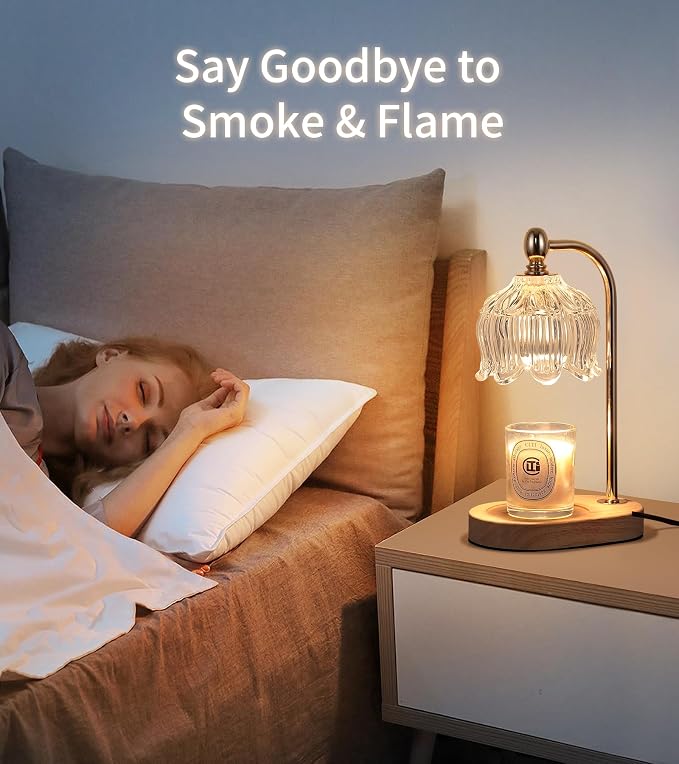 Candle Warmer Lamp with Timer and Dimmer, Electric Gold Light Gifts - Image 7