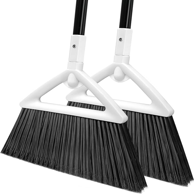 Heavy Duty Angle Broom 2 Pack by SZJYHQY