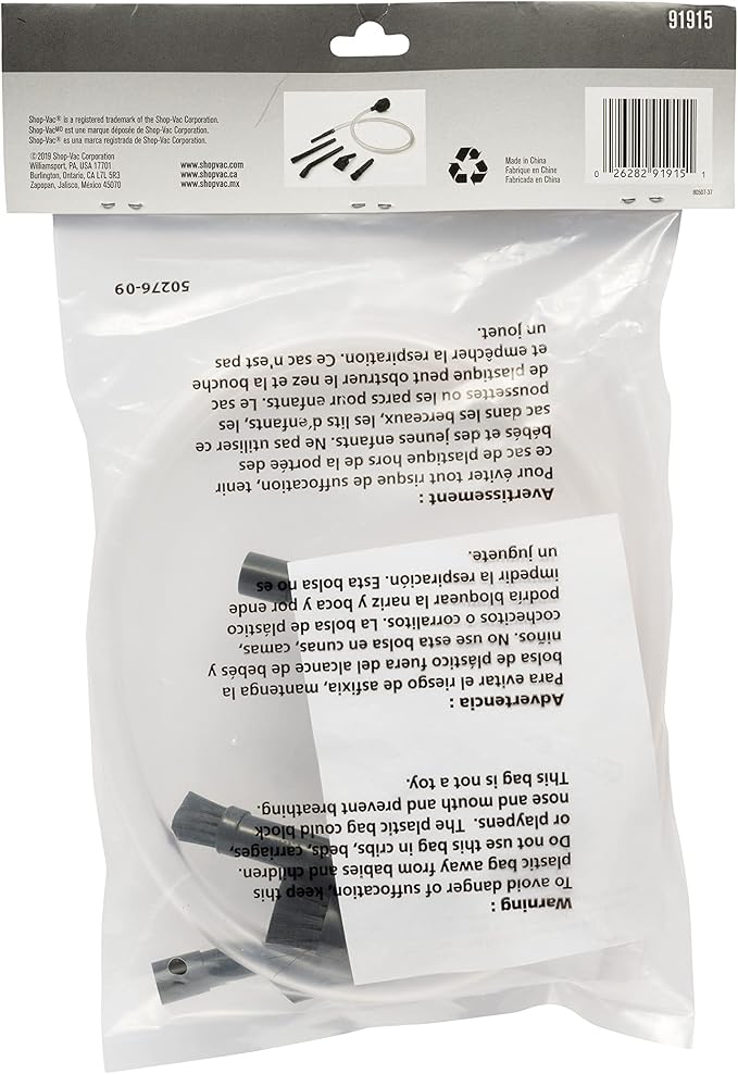Shop-Vac 9191500 Pellet Stove Cleaning Kit, Complete Set - Image 12