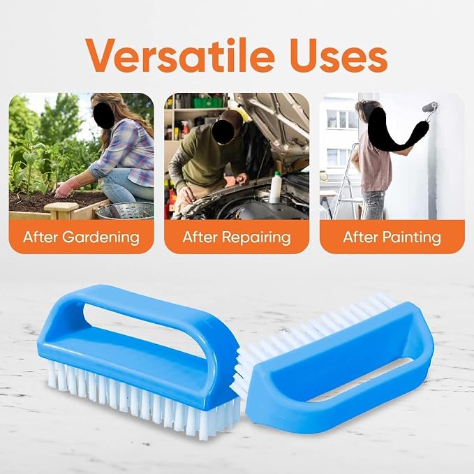 Nail Brush for Cleaning Fingernails, Nail Scrubber Brush, Toe Foot Hands - Image 7