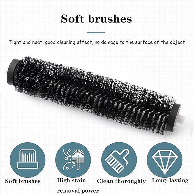 Multi-Functional Table Crumb Sweeper, Handy Rolling Bed Sweeping Brush - Image 2