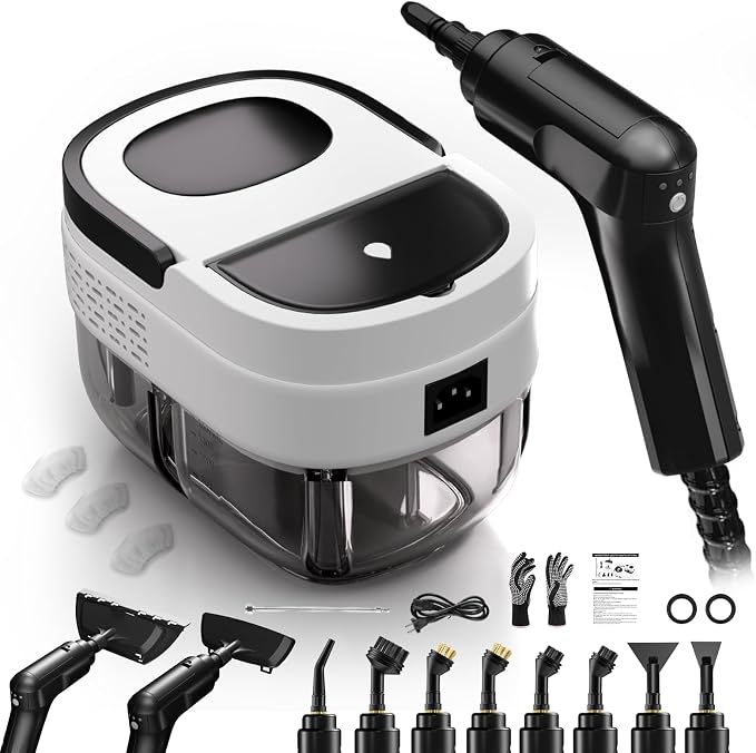 Steam Cleaner for Home, 2500w Steam Cleaner, High Pressure Steamer for Cleaning by TwoOases