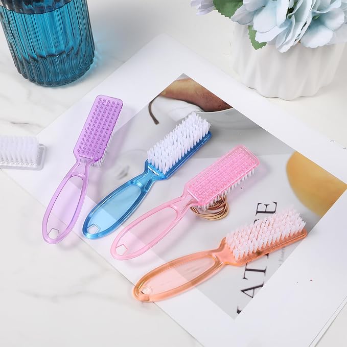 100 Pcs Handle Grip Nail Brush Bulk Nail Brushes - Image 7