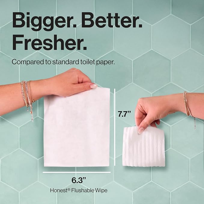 The Honest Company Hypoallergenic Flushable Wipes - Image 7