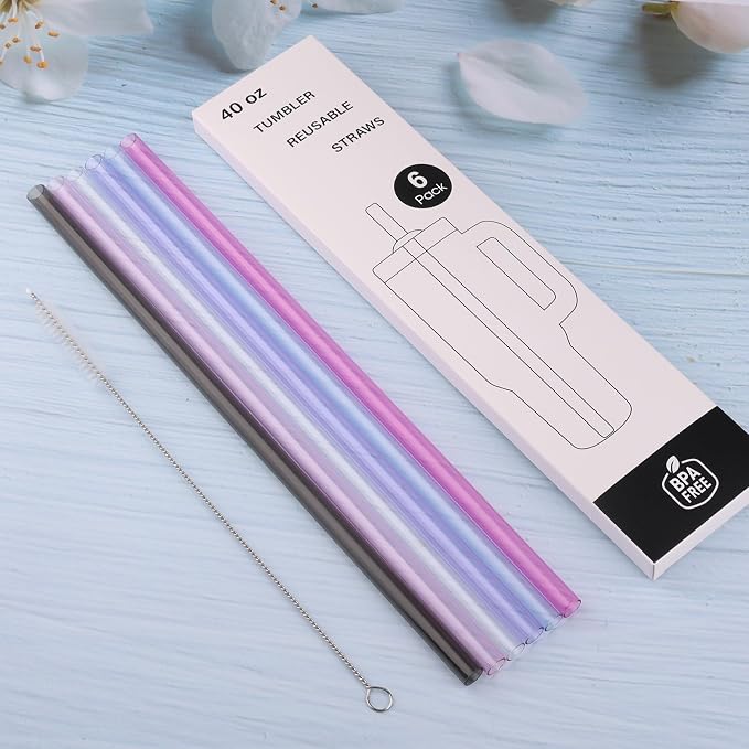Joshey 12 Inch Tritan Replacement Straws - Image 5