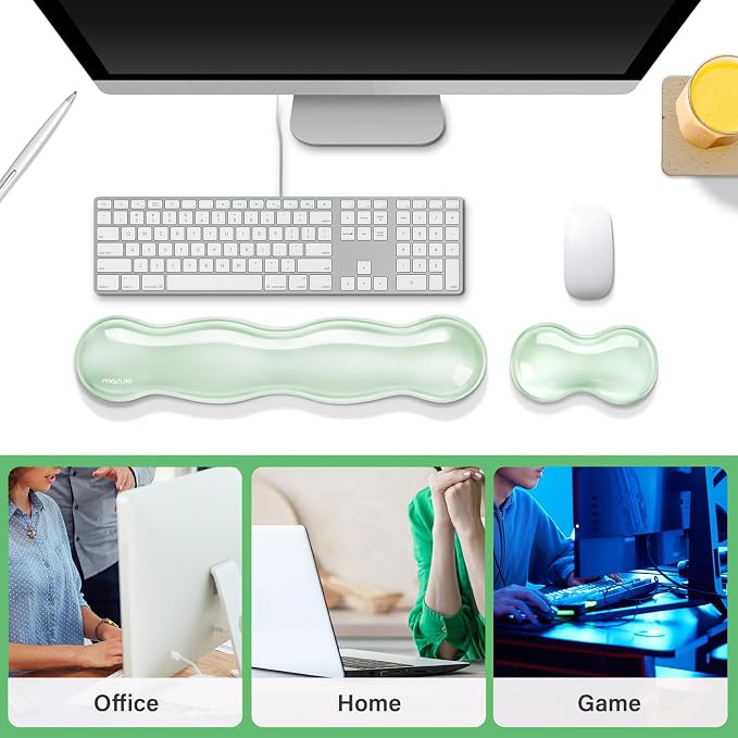 MOSISO Gel Keyboard Wrist Rest&Wrist Support - Image 7
