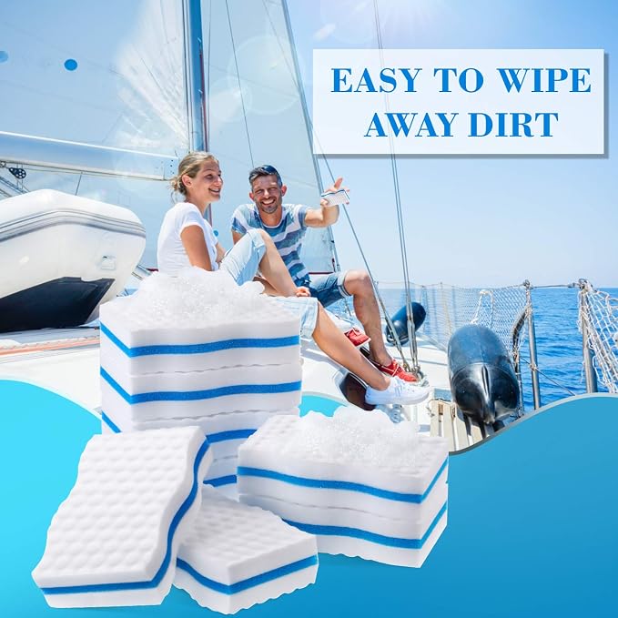 Outus 8 Pack Boat Erasers for Cleaning Magic Scuff Sponge Boating Erasers - Image 8