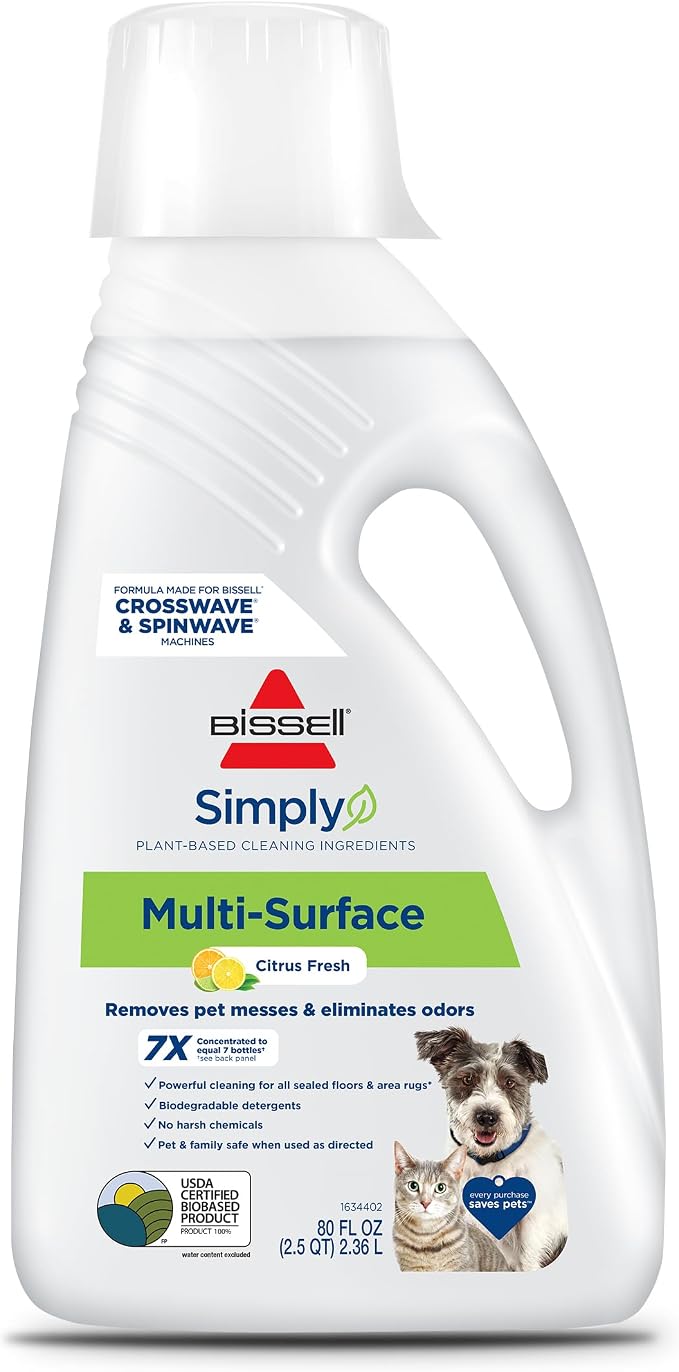 Bissell Simply Multi-Surface Formula, 80 oz, 80 Fl Oz by BISSELL