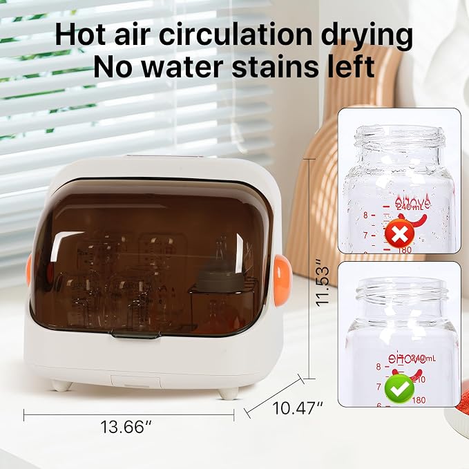 Transparent Baby Bottle Drying Rack - Image 3