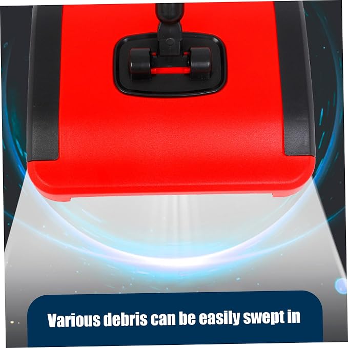 Carpet Sweeper Manual 3 Rolling Brushes Floor Sweeper Carpet Brush - Image 5