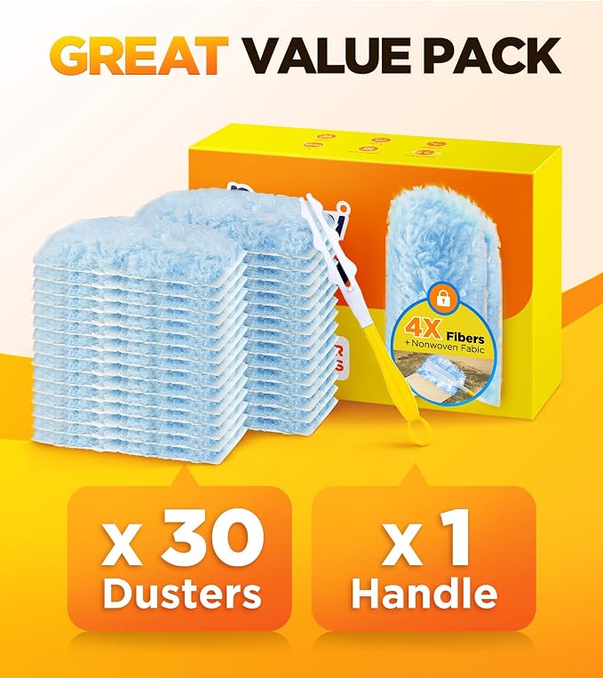 30 Count Duster Refill for Swiffer Duster - Image 6
