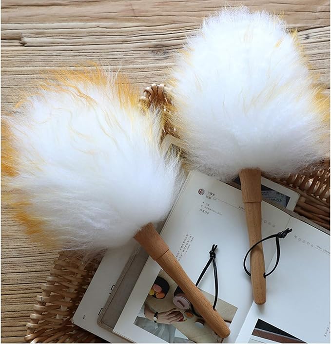 Feather Duster, 13.4-Inch Lambswool Duster, Pure Lambs Wool - Image 6