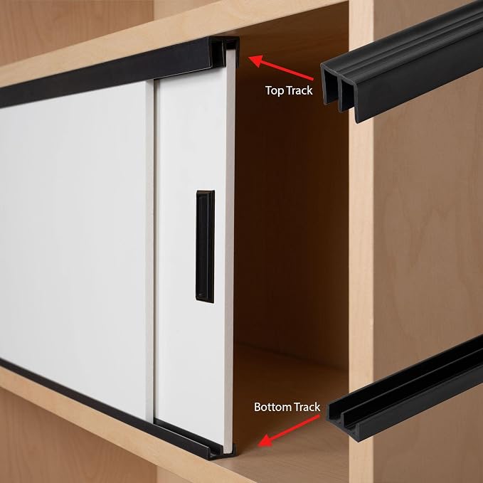 1/4" Panel Sliding Door Track - Image 4