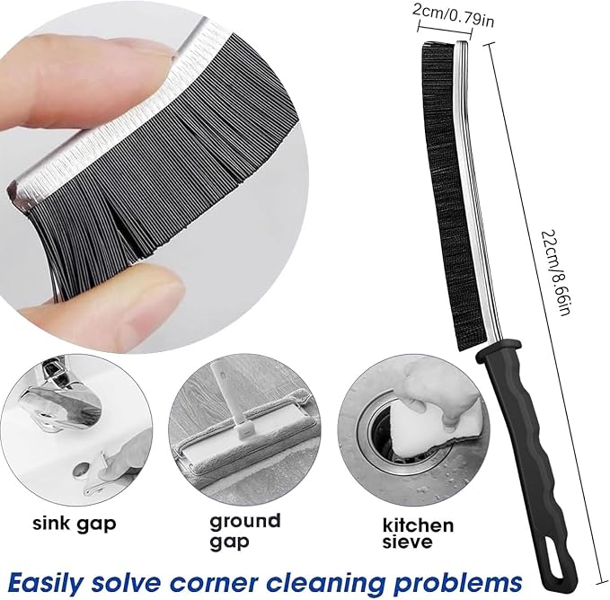 Crevice Cleaning Brush, Tight Spaces & More 12pcs - Image 4
