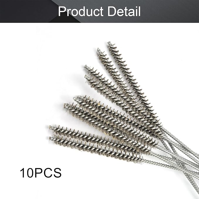 Utoolmart 0.4-inch Diameter 12-inch Length Stainless Steel Wire Spiral Power - Image 4