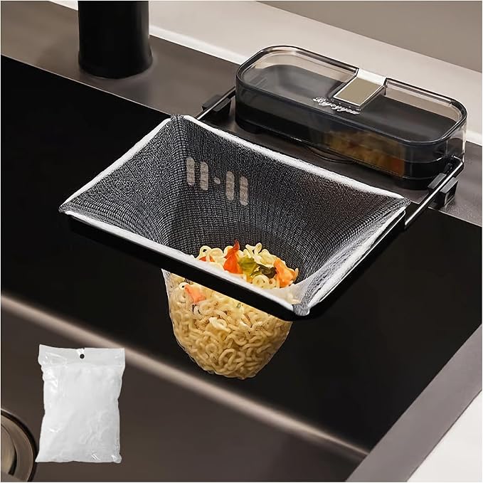 Sink Drain Strainer 2025 New Suction Cup Sink Kitchen Net Strainer Colander by Unknown