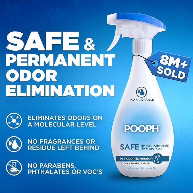 Pooph Pet Odor Eliminator, 32oz Spray, Eliminator, Deodorizer - Image 2