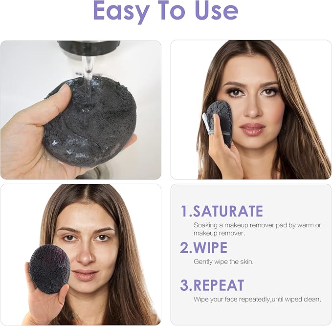 SUNLAND Reusable Makeup Remover Pads - Image 4