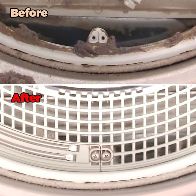 Holikme 3 Pack Dryer Vent Cleaner Kit Clothes Dryer Lint Brush Vent Trap - Image 6