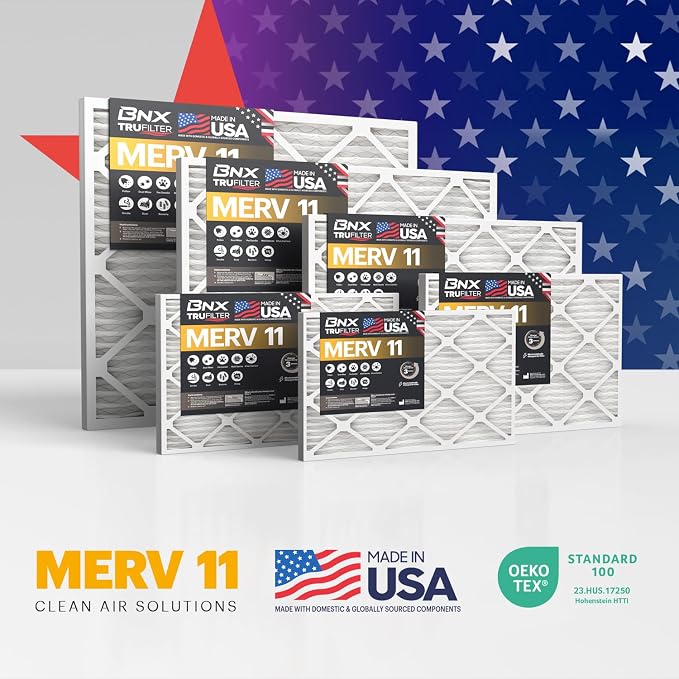 BNX TruFilter 14x20x1 Air Filter MERV 11 - Image 9