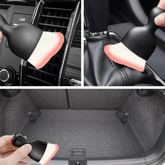 1Pcs Auto Soft Hair Brush Advanced Car Interior Detailing Brush - Image 7