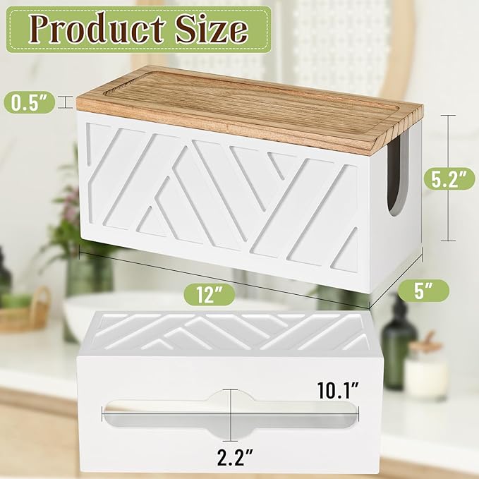 Paper Towel Dispenser Wall Mount, Paper Towel Holder Wall Mounted - Image 7