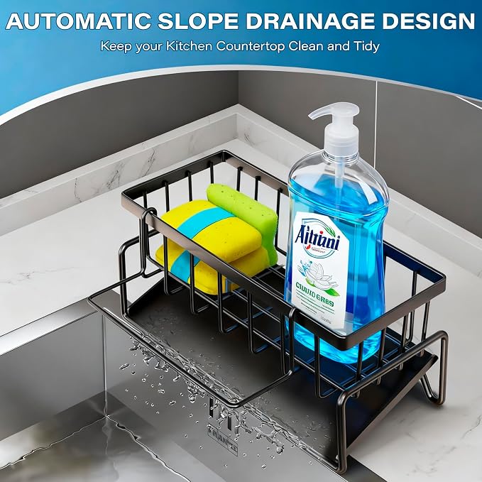 Kitchen Sink Caddy, Sponge Holder - Image 4