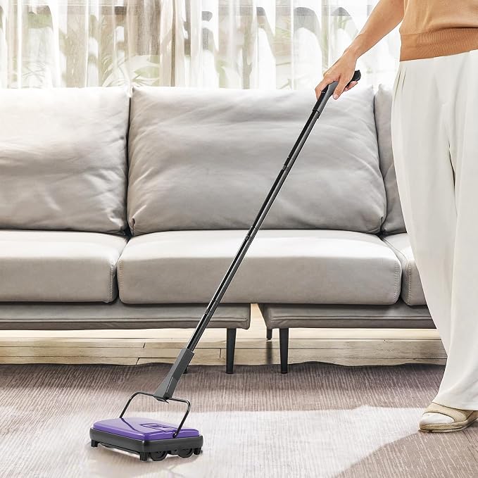 VEVOR Carpet Sweeper Manual, Floor Sweeper - Image 8