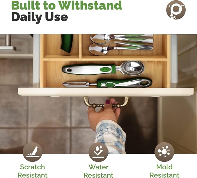 silverware tray organizer– Flatware Utensil Cutlery Silverware Holder - Image 3