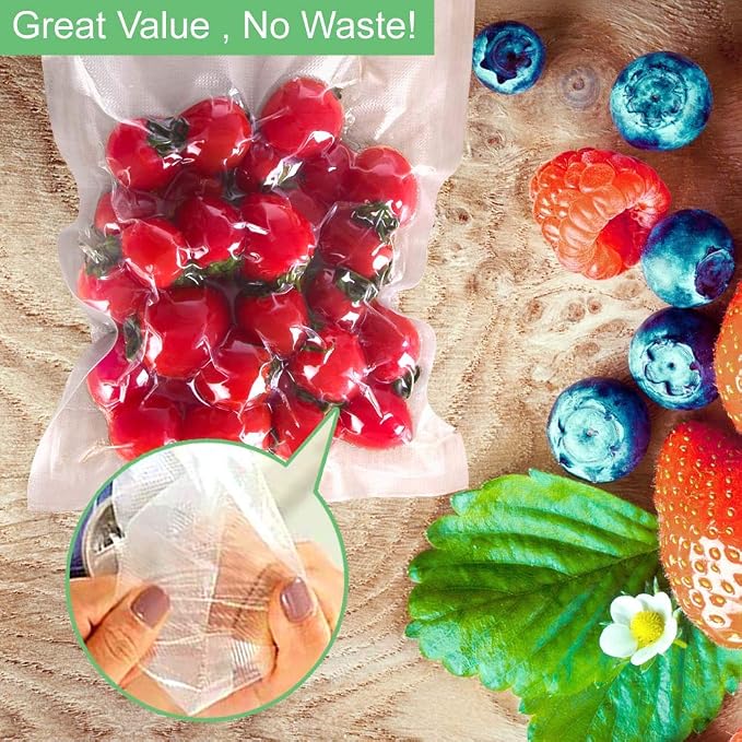 O2frepak 200 Pint 6" x 10" Vacuum Sealer Bags - Image 5