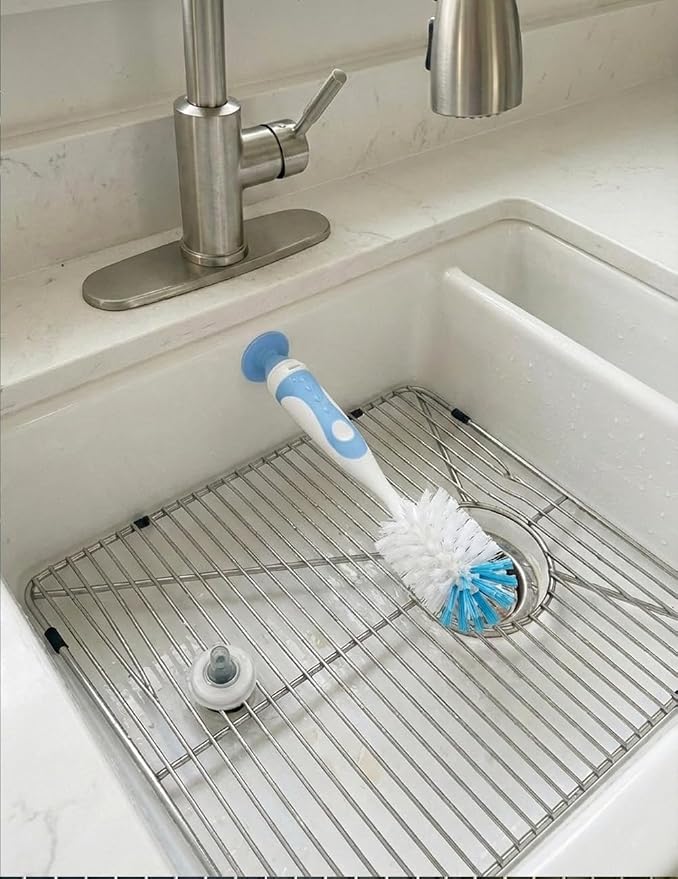 Baby Bottle Brush Set 4 in 1, Baby Bottle Cleaner, - Image 8