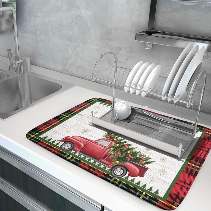 Christmas Dish Drying Mat 18x24 Inch - Image 5