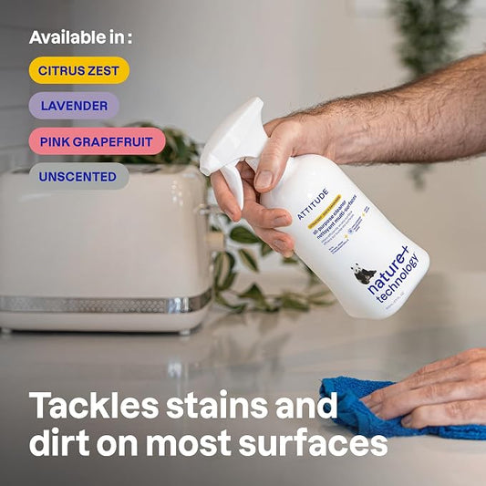 ATTITUDE All Purpose Cleaner Spray, EWG Verified, Made - Image 2