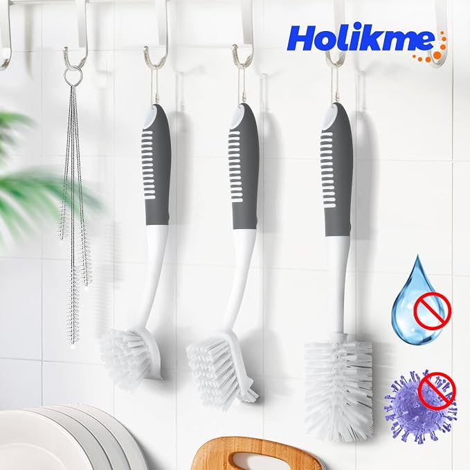 Holikme 6 Pack Dish Brush Set - Image 7