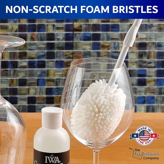 Foam Goblet Wine Glass Cleaner Brush - Image 5