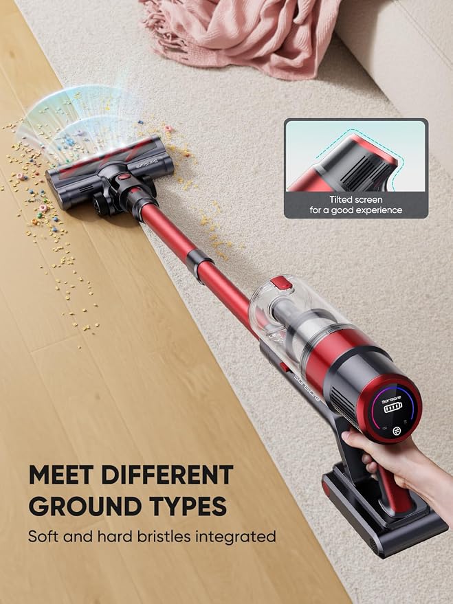Cordless Vacuum Cleaner, 450W 40Kpa Stick Vacuum - Image 6