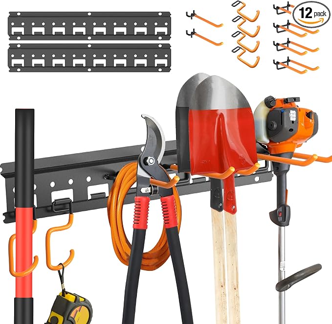 Garden Tool Organizer Wall Mount by Unaikoo
