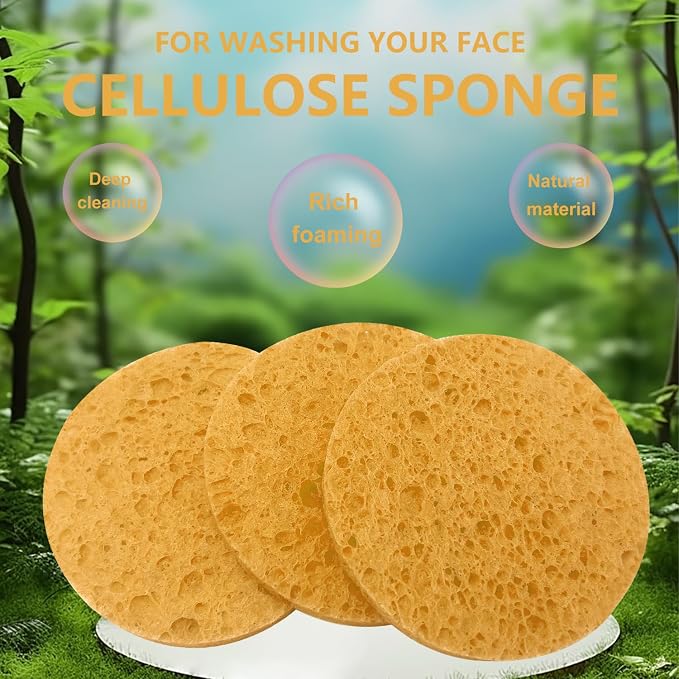 50-Count Large Compressed Facial Sponges - Image 6