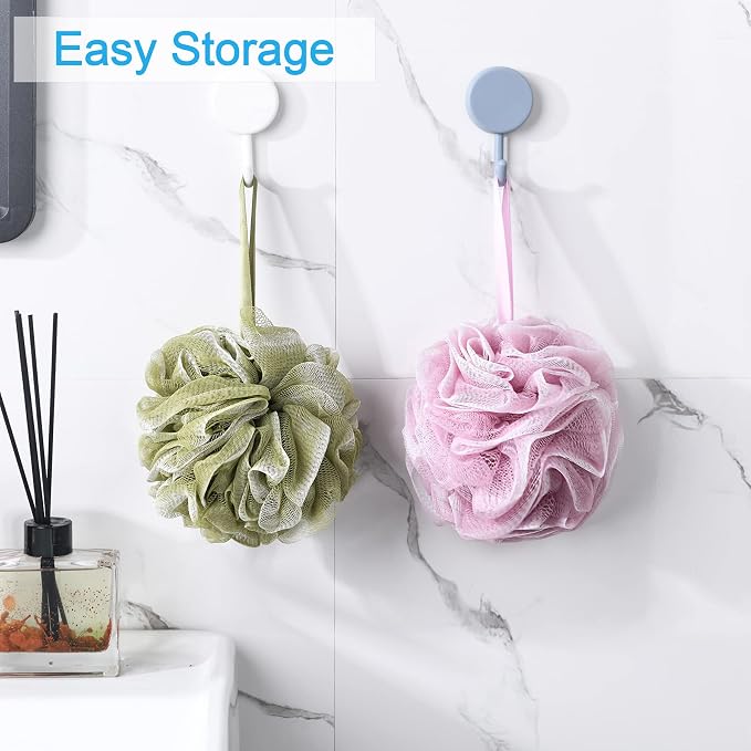 AmazerBath Loofah Sponge 75g/Piece, Exfoliating Bath Sponge Body Scrubber - Image 7