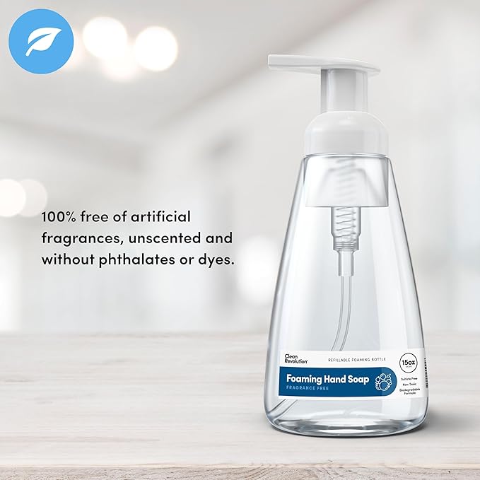 Clean Revolution Ready to Use Foaming Hand Soap| Three Pack | Jumbo 15oz - Image 2