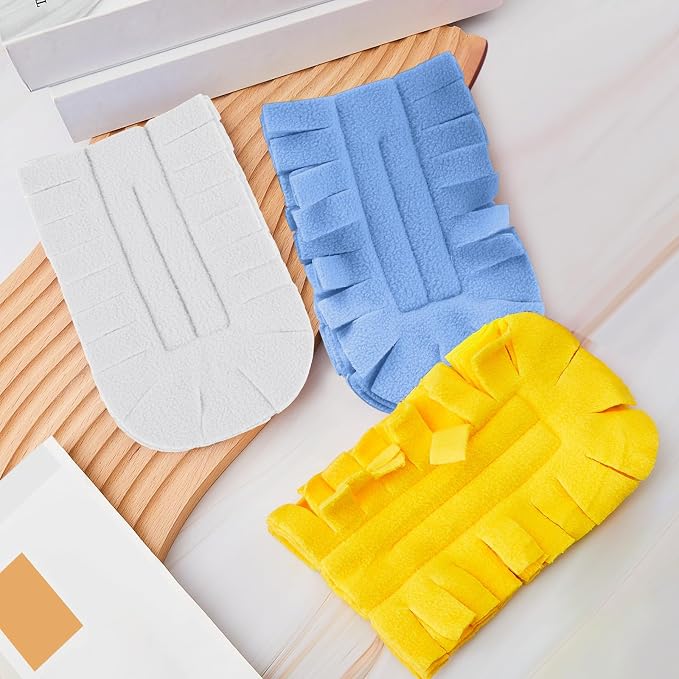 Zubebe 3 Pcs Duster Refill Reusable Fleece Duster Refills Feather Flat Dusters - Image 6