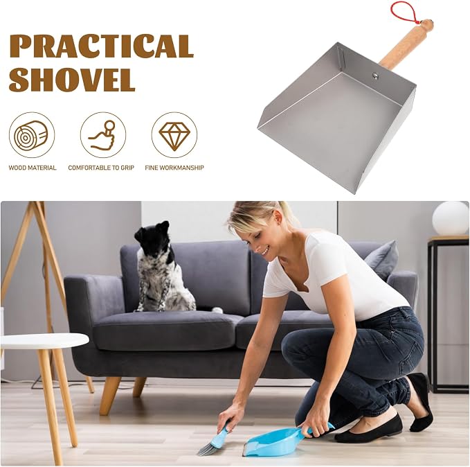 Tofficu Stainless Steel Dustpan - Image 9